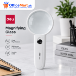 Deli Magnifying Glass 60mm with LED Light E9098
