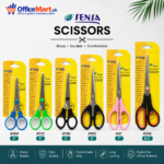 Sensa Premium Scissors Collection | 5", 6", 7" & 9.5" Stainless Steel Office, School & Craft Scissors