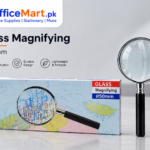 Magnifying Glass Silver & Black 75mm