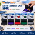 Lancer Stamp Pad Small 6 X 9cm